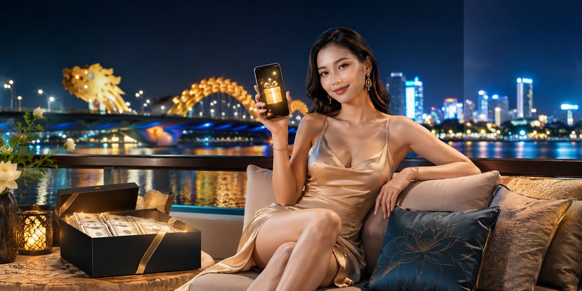 Người dùng tại Đà Nẵng sử dụng điện thoại truy cập nền tảng giải trí trực tuyến