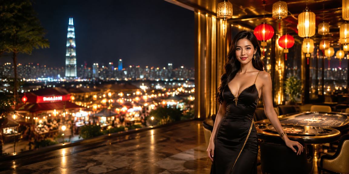 Người chơi thưởng thức trò chơi bài tại chợ đêm Hồ Chí Minh với không khí sôi động