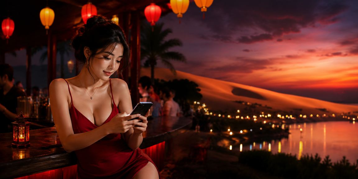 Người dùng Việt Nam trải nghiệm casino mobile tại lễ hội Mũi Né